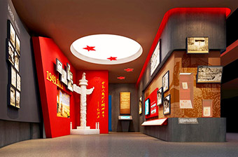 鹤壁党建展厅装修-高人气展厅设计
