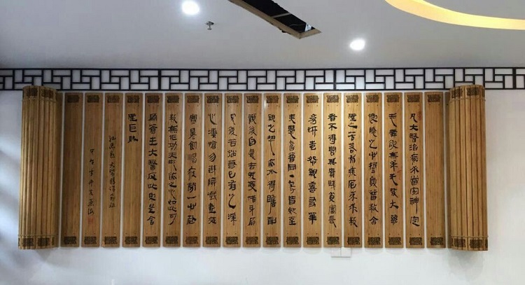 郑州校园文化建设融入传统文化的文化墙