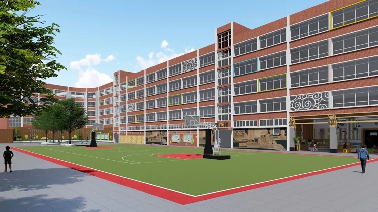 河南校园操场设计-建设特色操场