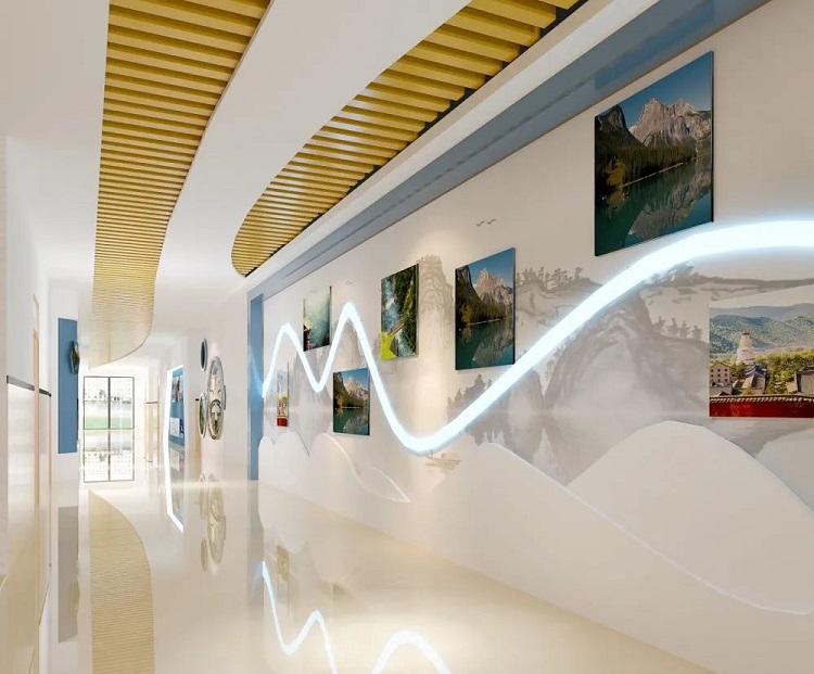 河南校园走廊设计-营造文化育人环境