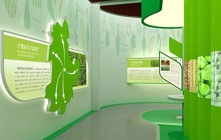 郑州农业展厅装修-好的农业展厅装修带动一座城市