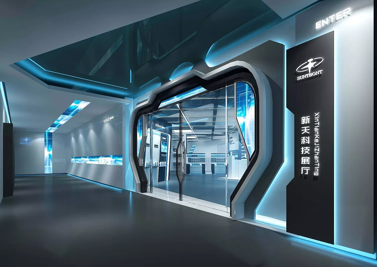 郑州科技展厅装修设计